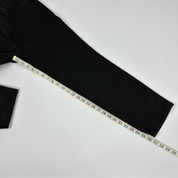 Everlane‎ Women's NWT Coal Black Original Cheeky Luxury Jeans W28-30/L26.5 Crop - Picture 10 of 11